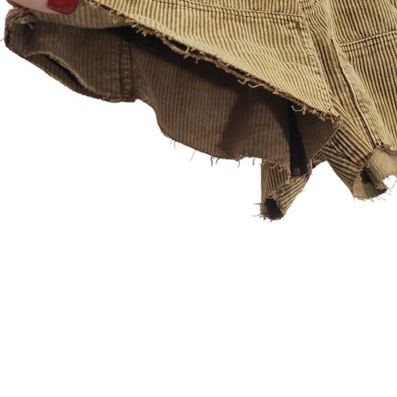 BDG | Carpenter Cut Off Raw Hem Corduroy Shorts - Picture 8 of 11